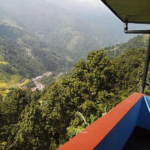 Balcony for the best view